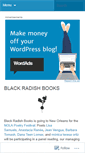 Mobile Screenshot of blackradishbooks.com